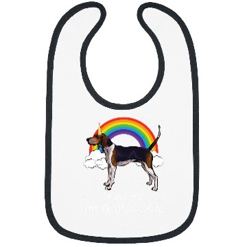 Discover Coonhound Pet Rainbow Treeing Walker Coonhound Trust Me Im A Unicorn Bibs