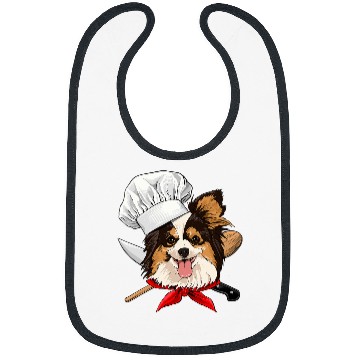 Discover Papillon Pet Restaurant Papillon Chef Cook Cooking Lover Pet Bibs