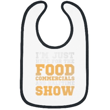 Discover Sport American Football Just Here For The Food Commercials Halftime Show Football Bibs