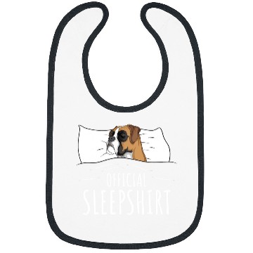 Discover Boxer Pet Official Sleep 358 Bibs
