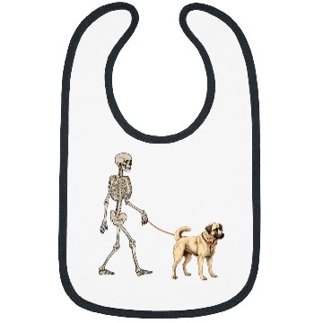 Discover Anatolian Shepherd Pet Funny Anatolian Shepherd Skeletons Dog Walking Halloween Bibs