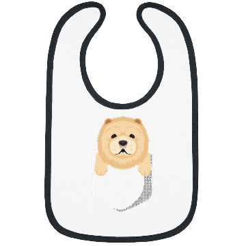 Discover Chow Chow Pet Pocket Chow Chow Puppy Cute Bibs