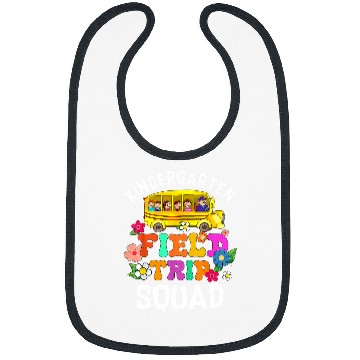 Discover Kindergarten Students School Zoo Field Trip Squad ing 2 Bibs