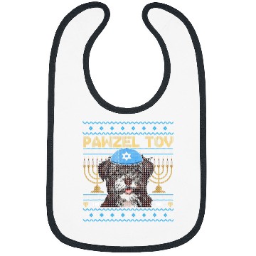 Discover Havanese Pet Pawzel Tov Jewish Havanese Dog Funny Hanukkah Bibs