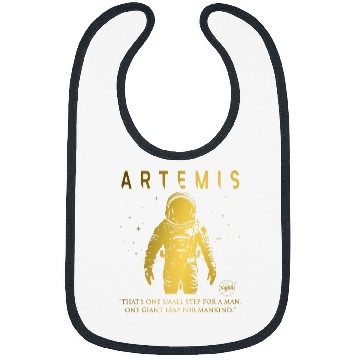 Discover NASA Artemis Mission Astronaut 1 Bibs