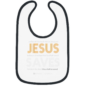 Discover Jesus Saves Romans 109 Bibs