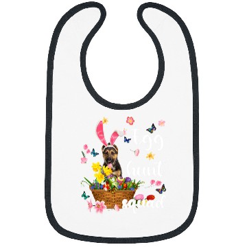 Discover German Shepherd Pet Happy Easter Day Easter Colorful Egg Hunt Bibs