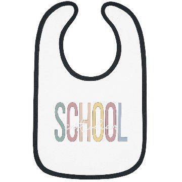 Discover School Custodian Boho School Janitor 21 Bibs