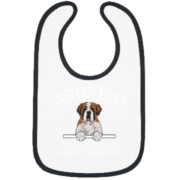 Discover Adopted By A Saint Bernard Dog St  Bernard Bibs