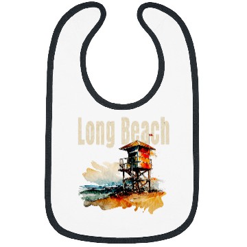 Discover Long Beach New York Oceanfront Lifeguard Tower Bibs