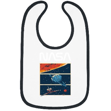 Discover NASA vintages Retro Space Shuttle Astronaut Explorer Science Bibs