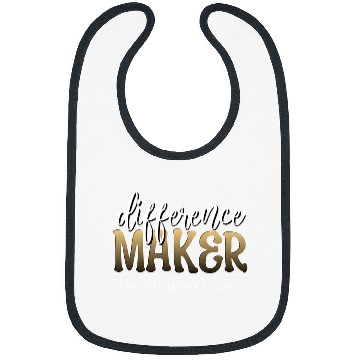Discover Difference Maker Physical Education Teacher Design Bibs