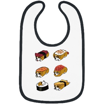 Discover Boxer Pet Sushi Deutscher Boxer Bibs