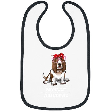 Discover Basset Hound Pet Funny Basset Hound Womens Its Not Worth The Jailtime Bibs