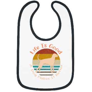 Discover Coonhound Pet Treeing Walker Coonhound Dog Retro 68 Bibs
