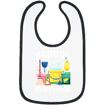 Discover bests School Custodian School Janitor Bibs