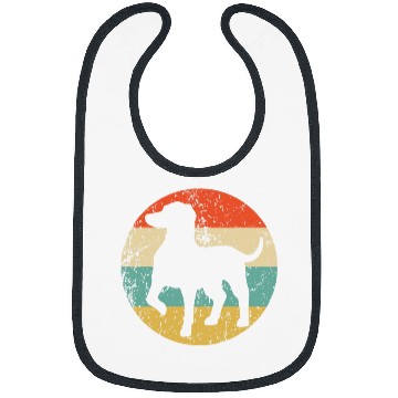 Discover German Shorthaired Pet Retro German Shorthaired Pointer Dog Breed Icon Bibs