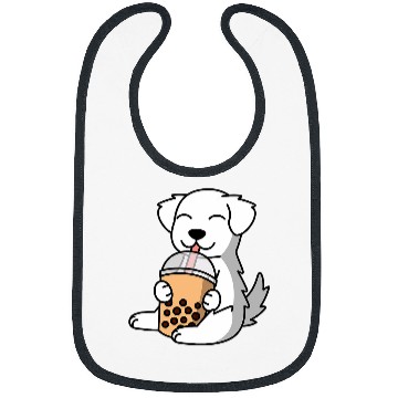 Discover Pyrenees Pet Boba Bubble Milk Tea Great Bibs