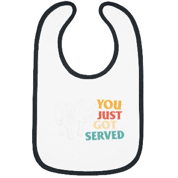 Discover Sport Ping Pong You just got served funny Bibs