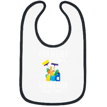 Discover Funny Janitor Housekeeping Cleaners Bibs