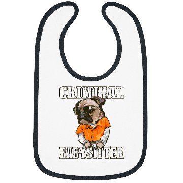 Discover Criminal Babysitter Correctional Officer Bibs