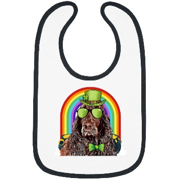 Discover Boykin Spaniel Pet Funny St Patricks Day Bibs