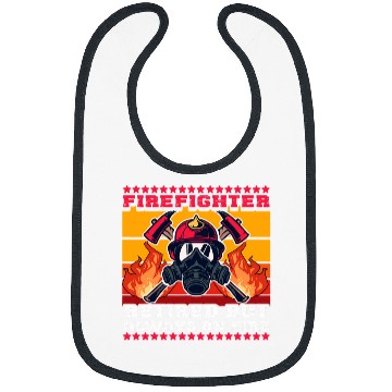 Discover Volunteer Firefighter Fireman Retired on Fires 2Firefighters Bibs
