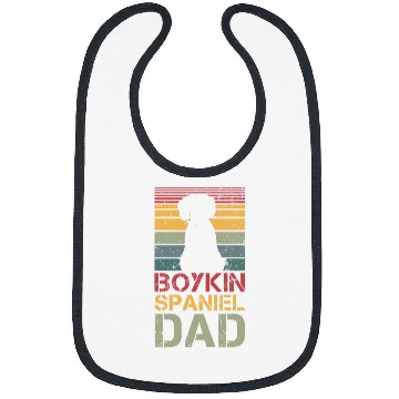 Discover Boykin Spaniel Pet Mens Boykin spaniel dad 1 Bibs