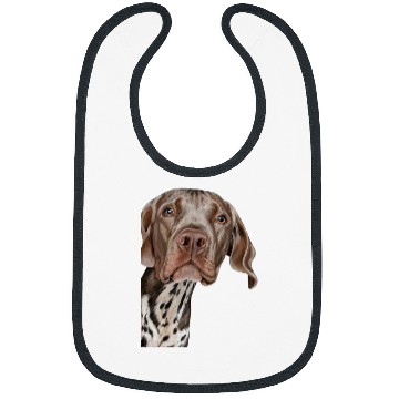 Discover German Shorthaired Pet Funny Dog Lover Gsp Bibs