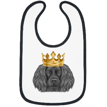 Discover Boykin Spaniel Pet Wearing A Crown Bibs