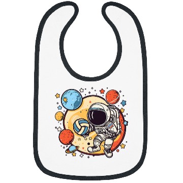 Discover Sport Volleyball Astronauts Volleyball Astronaut Design Volleyball Player 1 Bibs