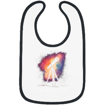 Discover Astronomy Astronomer I Need Space Telescope Funny Bibs