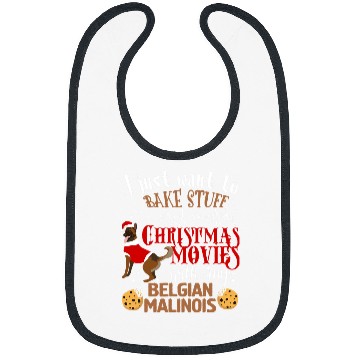 Discover Belgian Malinois Pet Watch Christmas Movies With My Belgian Malinois Bibs