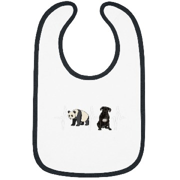 Discover Cane Corso Pet Panda Cane Corso Heartbeat Bibs
