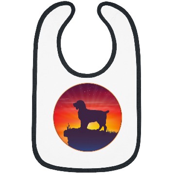 Discover Boykin Spaniel Pet Sunset Bibs