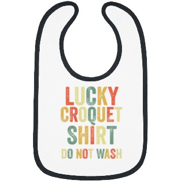 Discover Sport Croquet Lucky Croquet Do Not Wash Funny Mallet Ball Court Hoop Bibs
