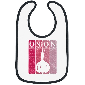 Discover Onion Periodic Table Elements Vegetables Farmer Retro Bibs