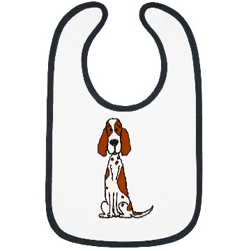 Discover English Setter Pet Smileteespetsa Funny English Setter Puppy Dog Cartoon Bibs