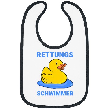 Discover Yellow Rubber Duck Squeaky Bath Master Lifeguard Bibs