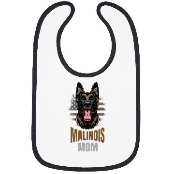 Discover Belgian Malinois Pet American Flag Funny Dog Gift 5 Bibs