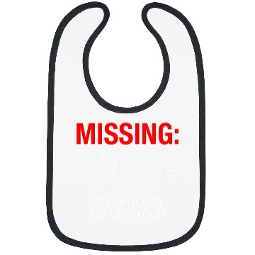 Discover Funny Motorcycle For Boyfriend Biker Gift For Men Bibs