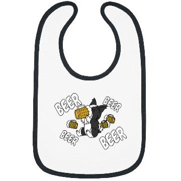 Discover Border Collie Pet Beer Border Collie Bibs