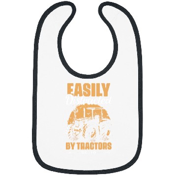 Discover Tractors Agriculture Farm Farming Farmers Bibs