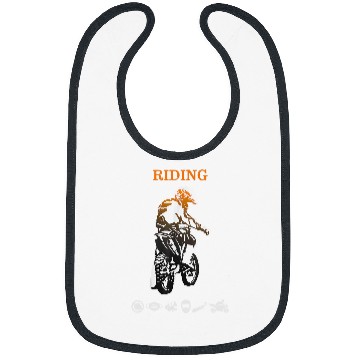 Discover biker s motorcycle 3men riding buddies plus size 1 Bibs
