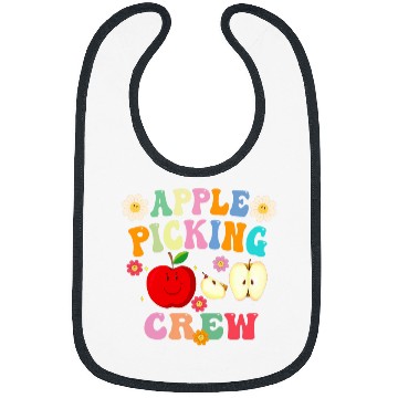Discover Funny Apple Picking Crew Apple Harvest Outfit Fall Autumn 21 Bibs
