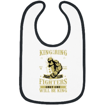 Discover Fight Club Gift Coachs Martial Arts Cool vintages Fighter Bibs