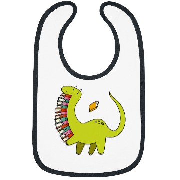 Discover Dinosaur Pet Brontosaurus Reader Bookmarks Reading Librarian Student Book Bibs