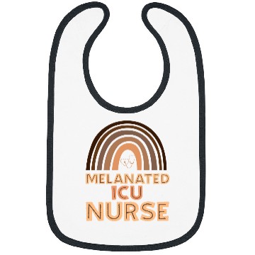 Discover Black Intensive Care Unit nurses Week Appreciation Melanated Bibs