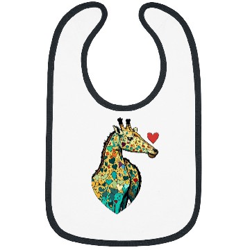 Discover Giraffe Pet 8 Bibs