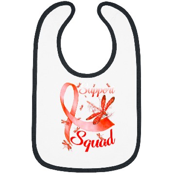 Discover ADHD Ribbon Warrior Support Squad Dragonfly ADHD Awareness Bibs